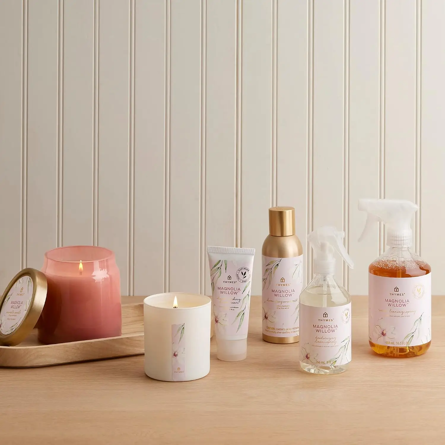 Thymes Magnolia Willow Room Spray - Long Lasting Air Freshener for Home with Floral Scent, 3 oz view 5