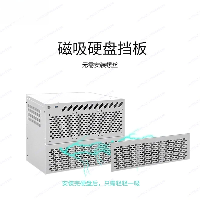 NAS Chassis Network Storage Horizontal Chassis Multi-disk Storage Server Chassis Gigabit Network Port Pice Shell