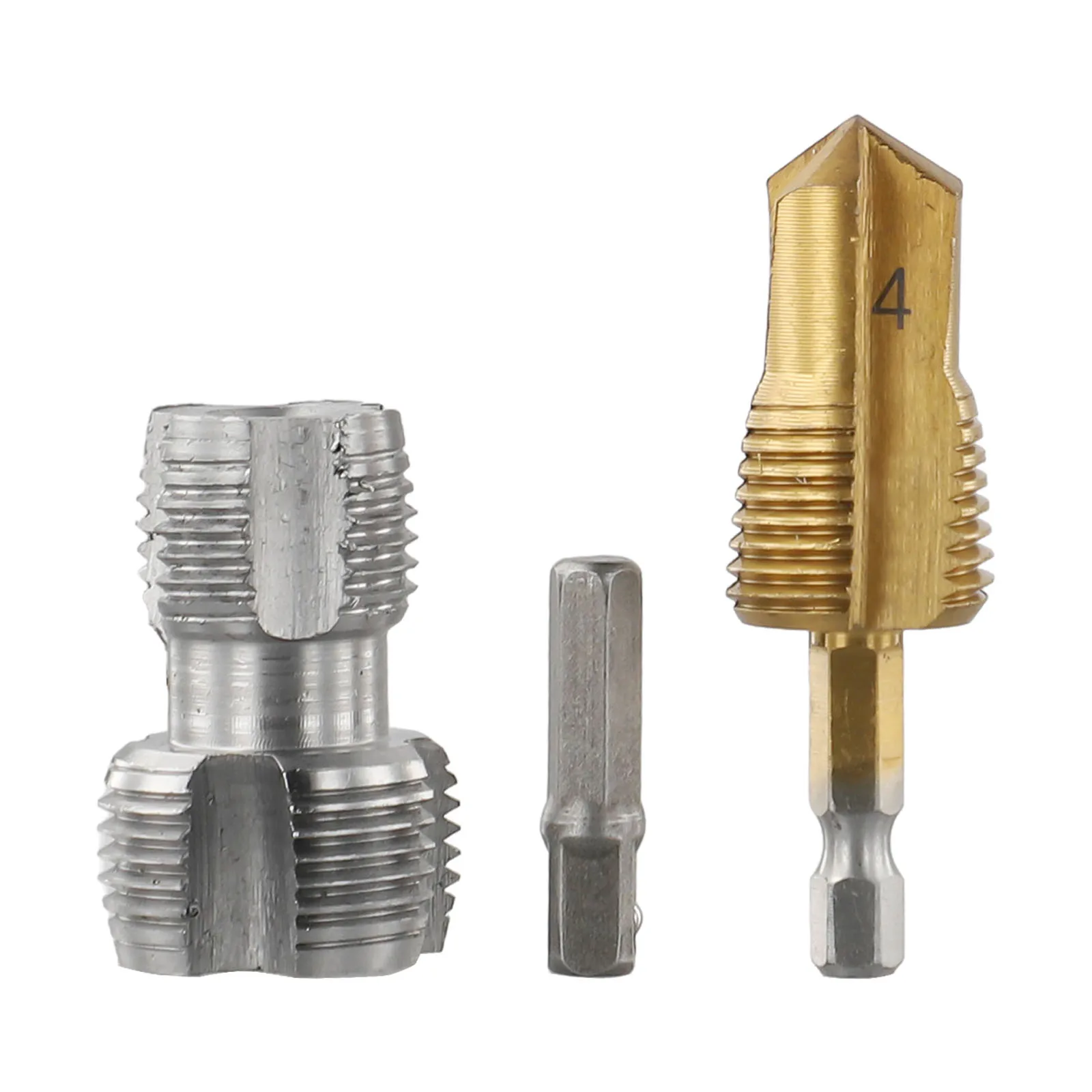 

Home Improvement Drill Bit For PVC Pipe Drill Bit Hex Handle Drill Integrated Stepped Design Two-in-One Function