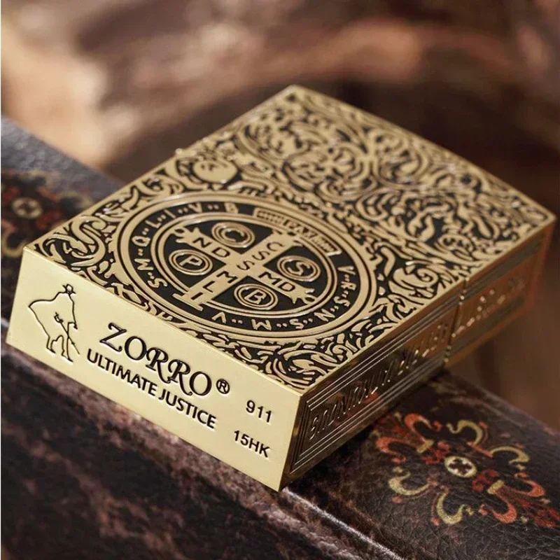 ZORRO Constantine 1:1 Limited Edition Oversized Kerosene Lighter Metal Personality Creative Heavy Armor Oversized Lighter Gift