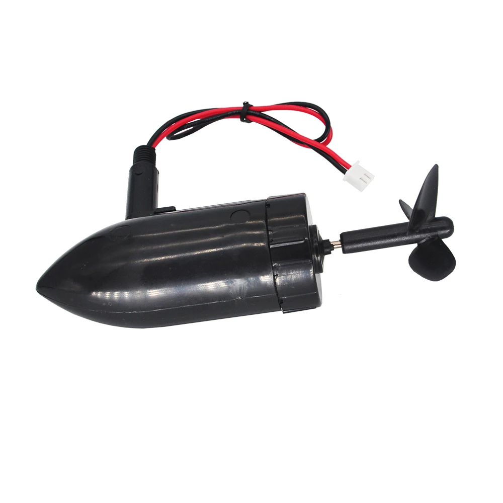 Propulsor submarino de 12V, Motor de 10000rpm, Propulsor impermeable de 13cm, hélice sumergida de 3 aspas para barco de cebo de pesca RC, 1 unidad