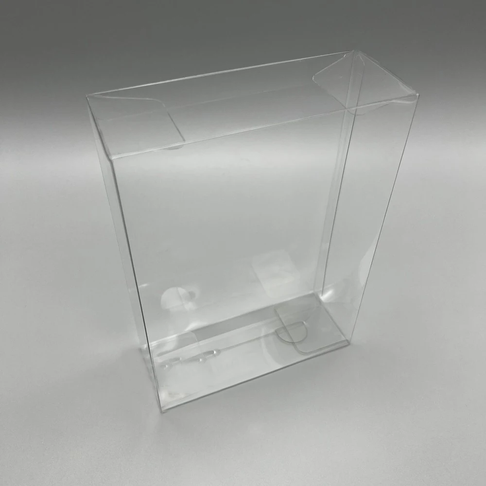 Transparent PET cover box for NEW 3DS XL Pal EU version colorful box storage display box view 3