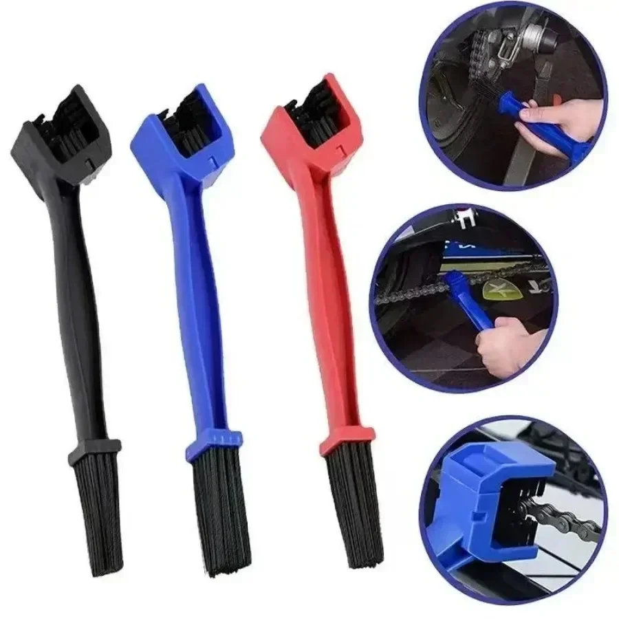 Brush Portable Chain Cleaner Motorcycle Road Bike Chain Clean Brush Bicycle Clean Motorcycle Tools Chain Cleaner Maintenance