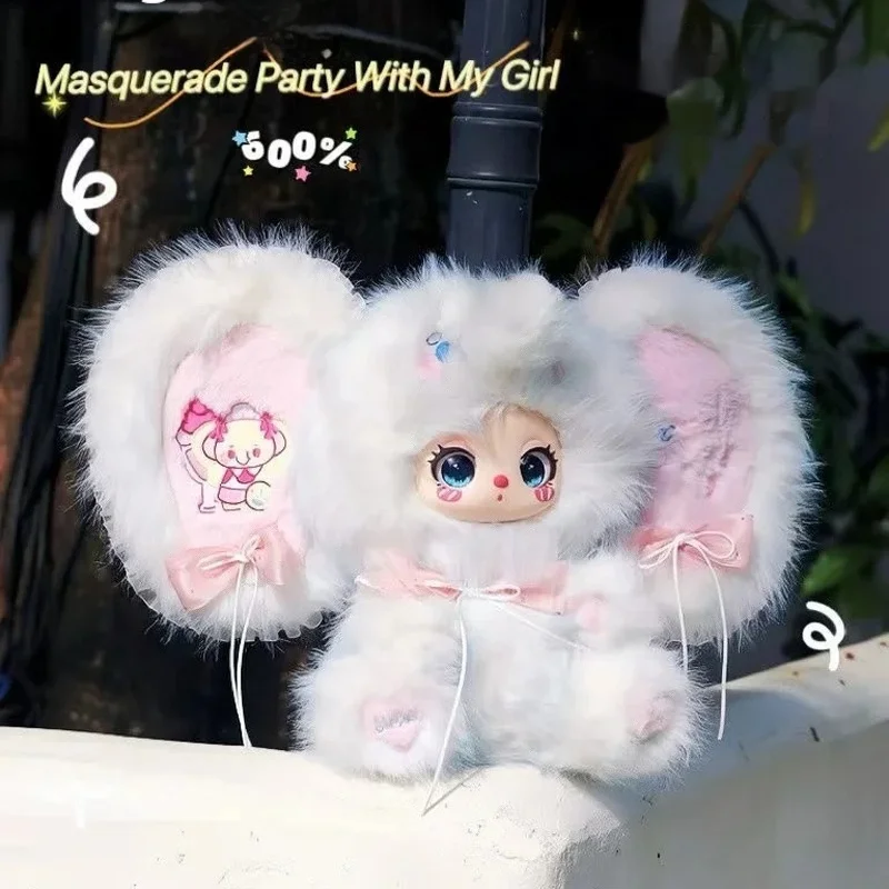 100% حقيقية طفل جديد ثلاثة ليلا 600% V3 الحلوى ماستر هريرة صندوق أعمى لطيف أفخم دمية كبيرة المد اللعب أفخم فتاة هدية