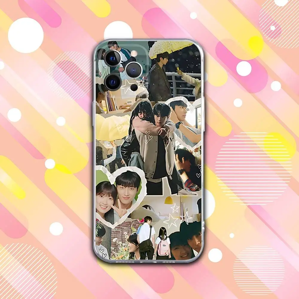 حافظة هاتف L-Lovely TV R-Runner لهاتف iPhone 17,16,15,14,13,12,11 Pro,Max,Plus,X,XS,XR,SE4,E غطاء ناعم شفاف صغير