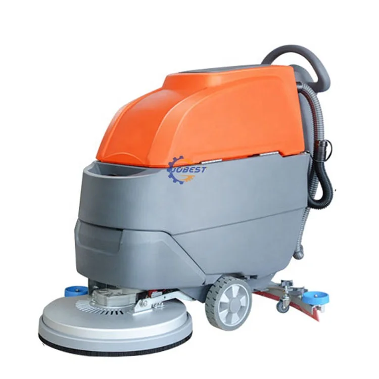 Auto Battery Electrical Powered Floor Washing Cleaning Scrubber Machine