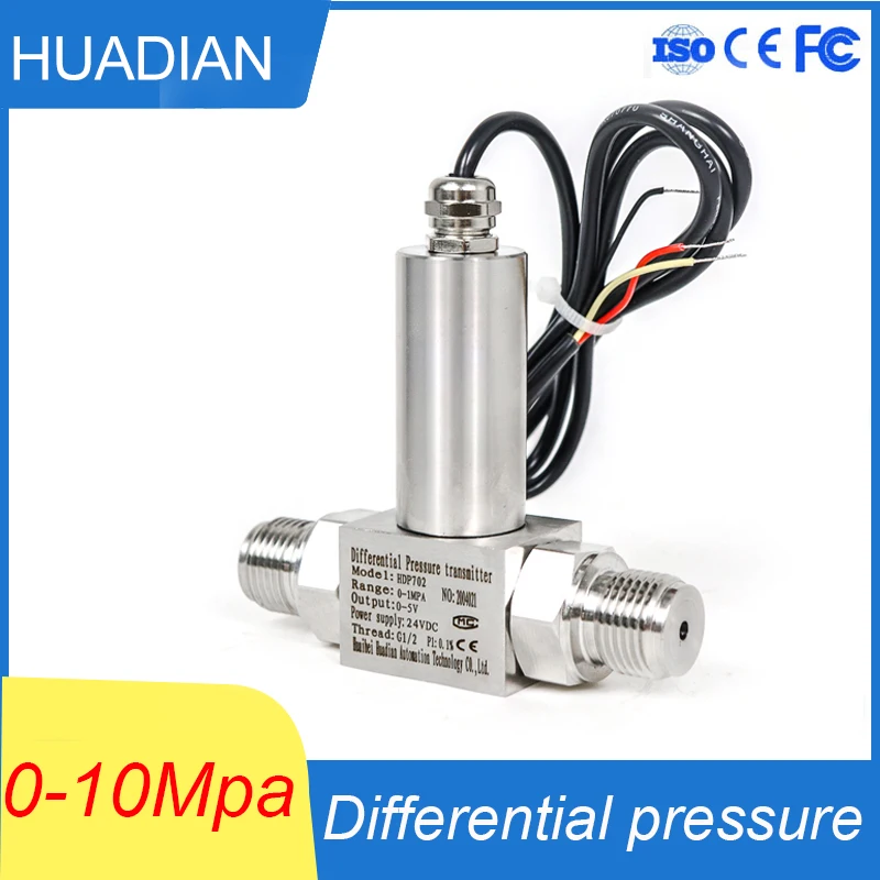 Factory 420ma With High Accuracy Intelligent Differential Pressure Transmitter With Display