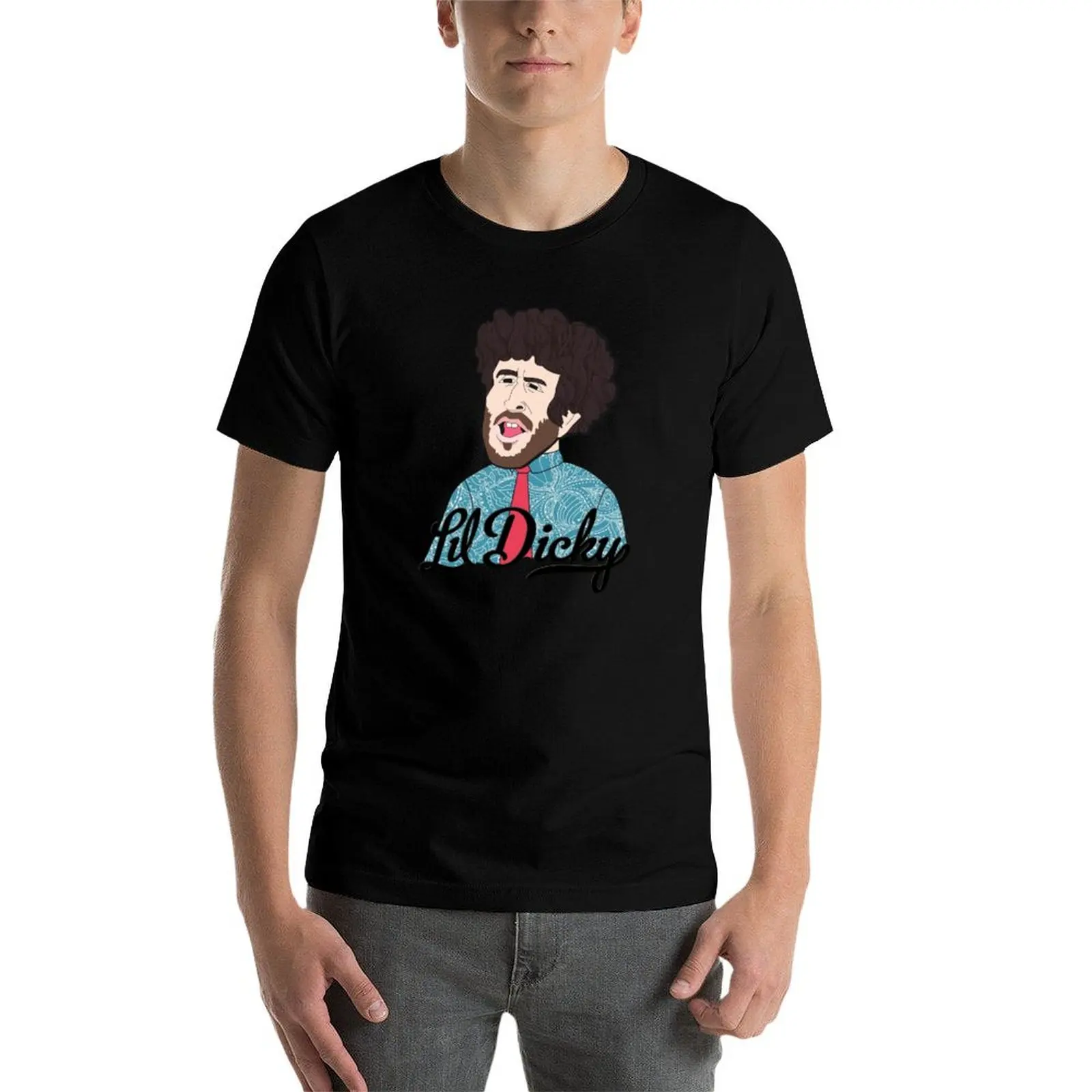 

Lil Dicky - Animated T-Shirt cotton tshirt 100% man t shirt graphic man graphic t shirt T-Shirt