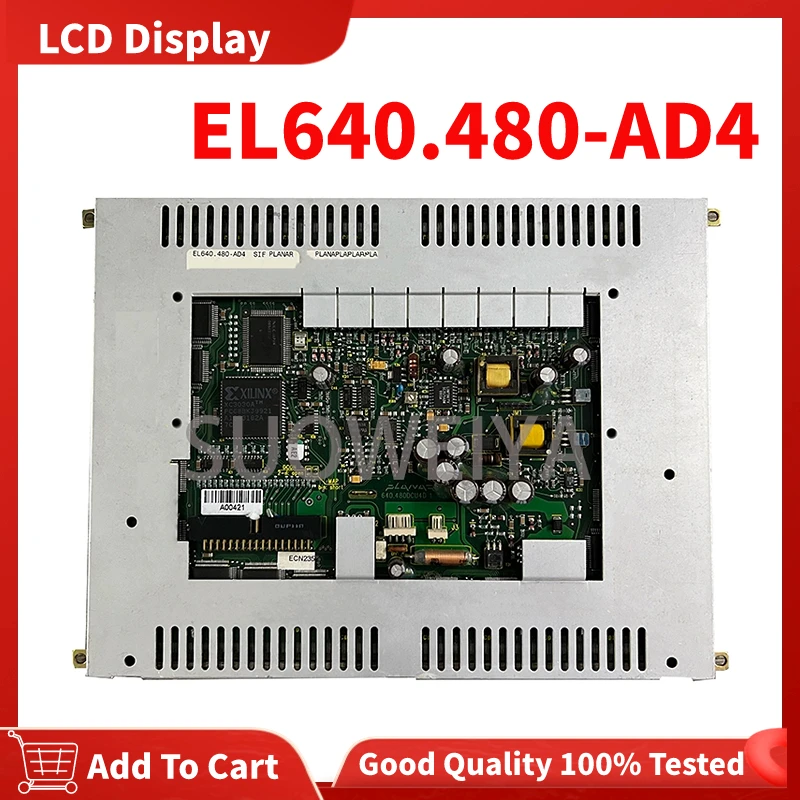 100% Original For 10.4 Inch EL Panel EL640.480-AD4 SBS TFT Repair Industrial Computer LCD Screen Display Panel