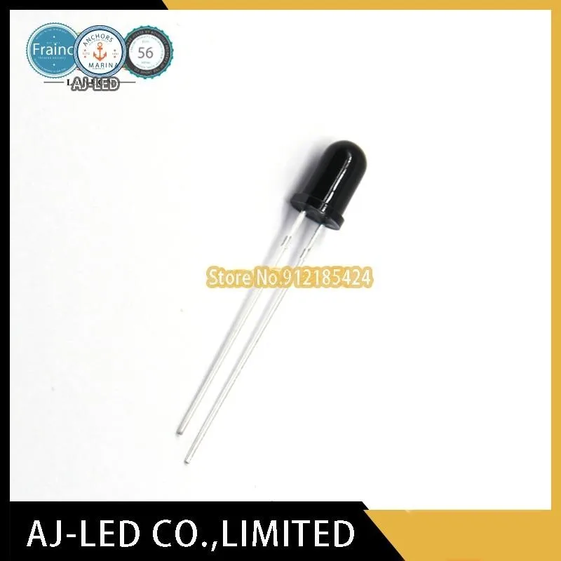 10pcs/lot QSD123 infrared light-sensitive receiver tube for infrared application system, camera, mantis catcher