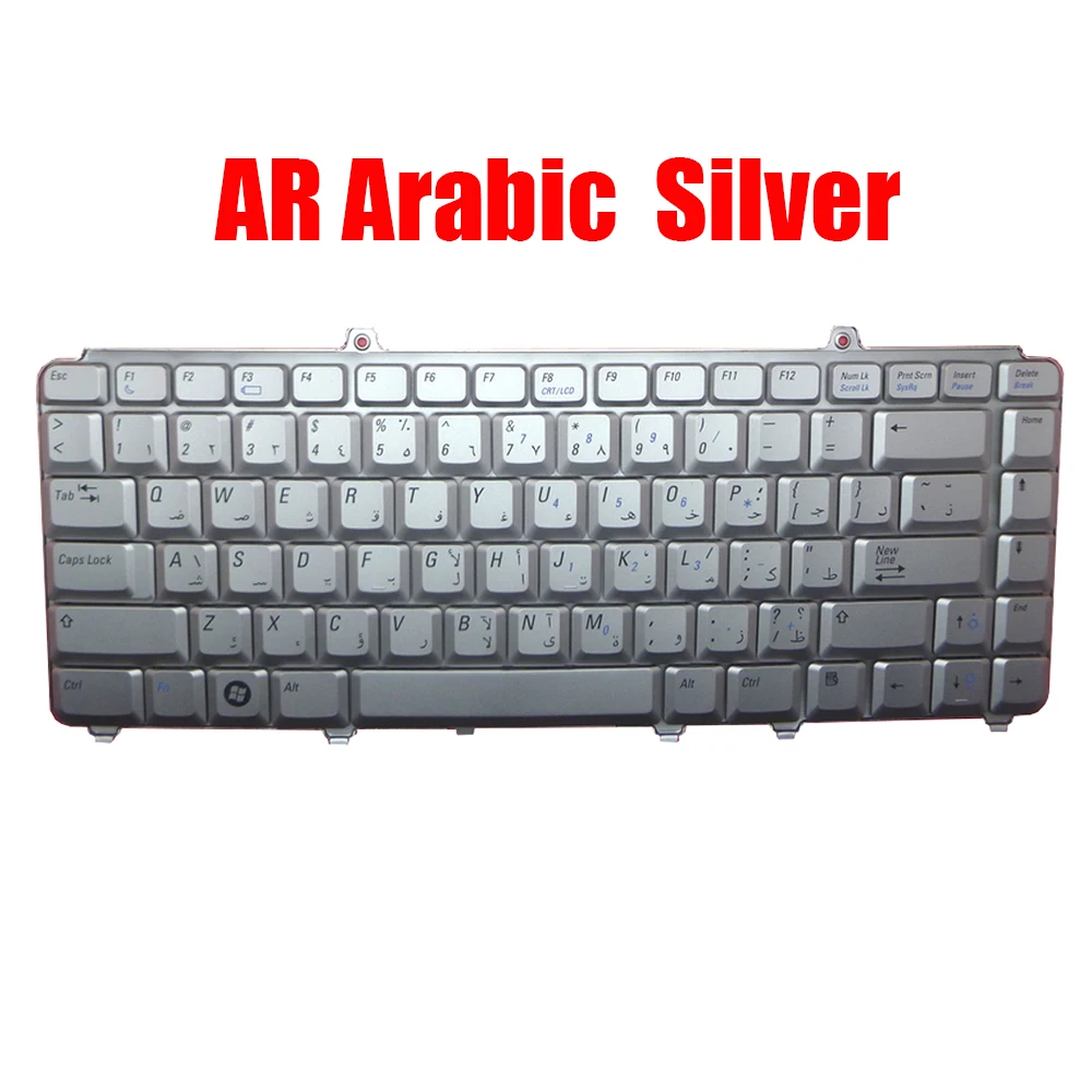 US / Arabic / Chinese Laptop Keyboard For DELL For Inspiron 1318 1420 1520 1521 1525 1526 1545 1546 0NK839 0MU197 0JM629