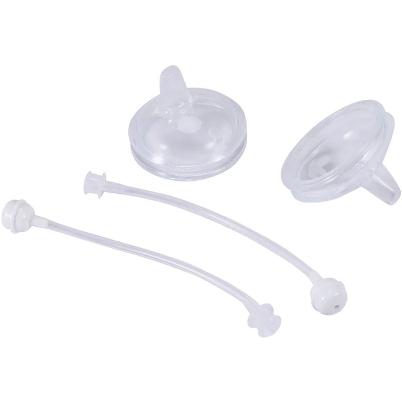 6 قطع من حلمات صنبور سيبي لزجاجة الأطفال كوموتومو وزجاجة أطفال ميسون سهلة التنظيف ومقاومة للانسكاب، قطر 7 سم