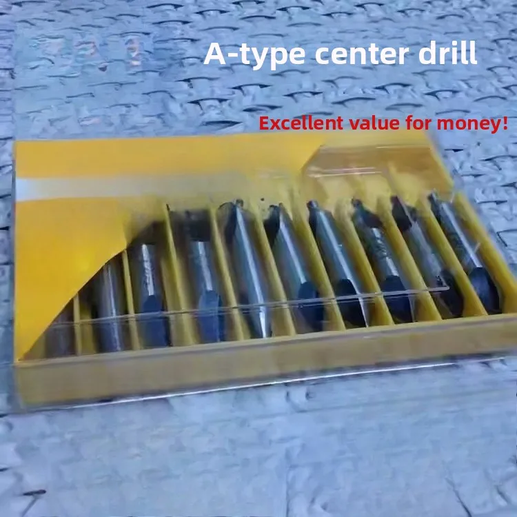 

Genuine Type A/B Center Drill 1/1.5/2/2.5/3/3.15/4/5/6/6.3 High Precision