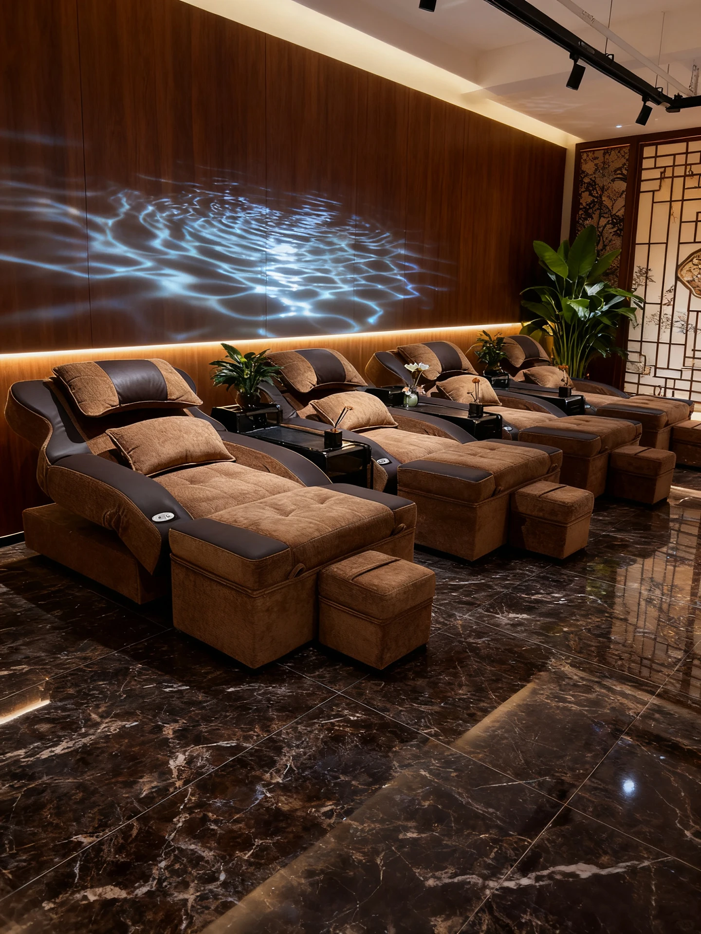 Foot massage sofa electric foot bath ear sauna massage integrated bed pedicure shop sofa foot bath sofa recliner