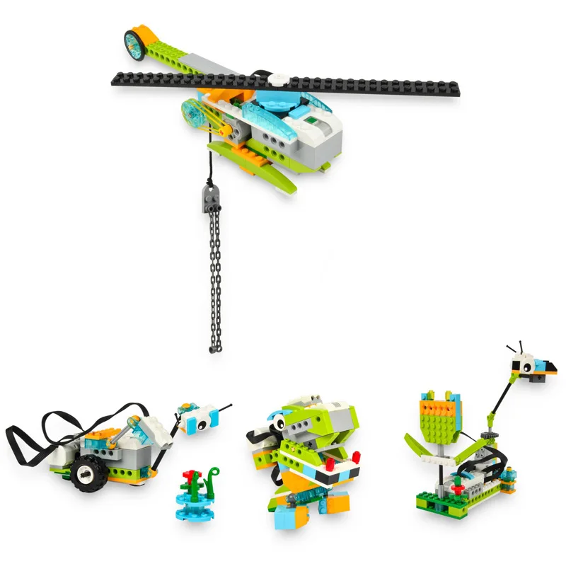 NEW Educational and Dacta Series WeDo 2.0 Core Set Building Blocks Bricks DIY Toys Compatible with Mindstorms WeDo 45300