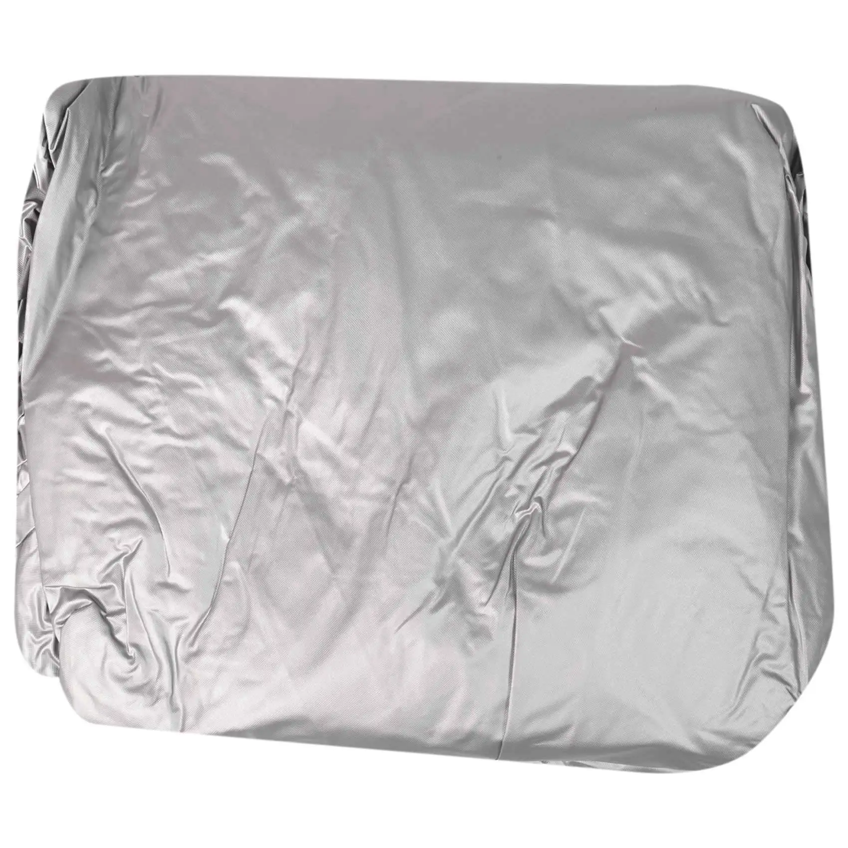 Heavy Duty Fitness Weight Loss Sweat Sauna Suit Exercise Gym Anti-Rip Silver 4XL image 4