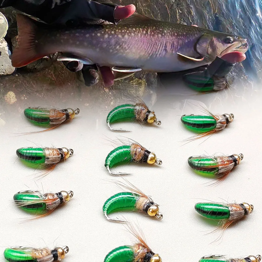 Moscas secas y ninfas para pesca con mosca en trucha y salmón - imagen 2