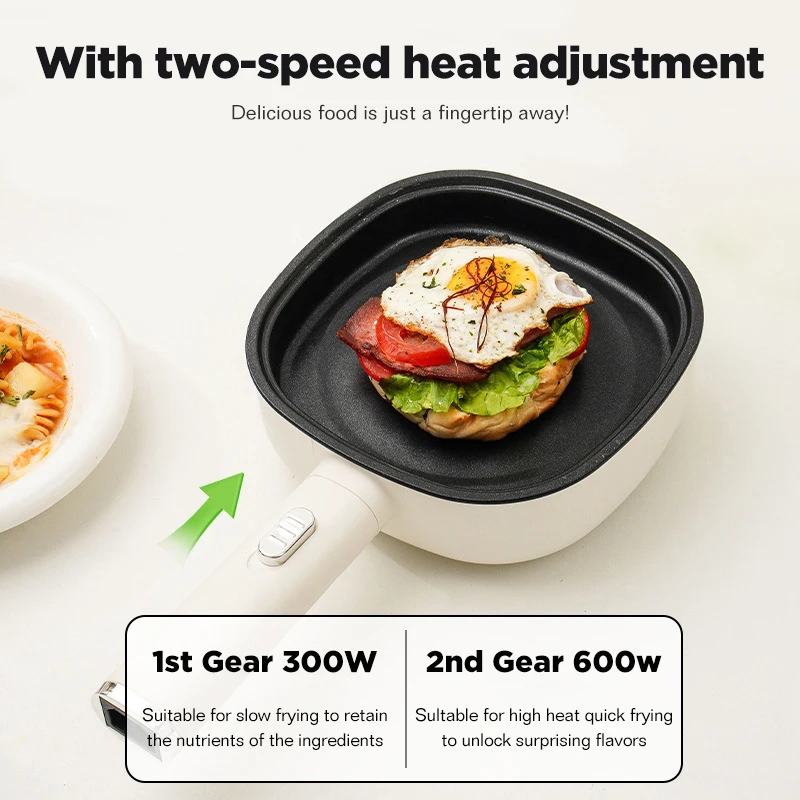 Dreepor Multifunctional Electric Frying Pan Rectangle