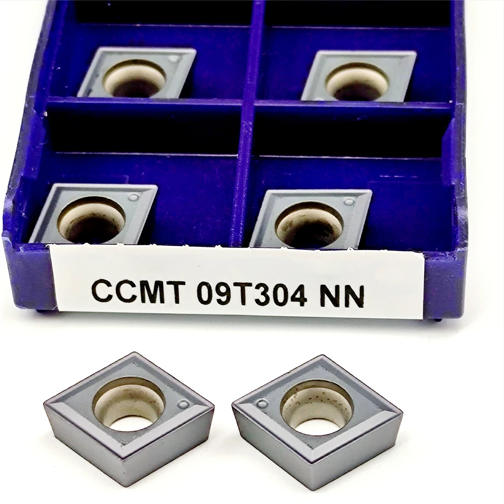 CCMT09T304 NN LT10 Твердосплавные вставки Сменные токарные вставки для внутренней токарной обработки Токарные станки с ЧПУ Инструменты для стали CCMT 09T304