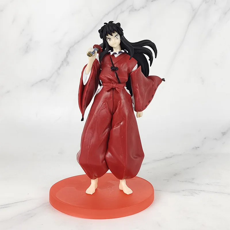 Hotgk Inuyasha Anime Murashimaru Murashimaru Hand-Made Murashimaru Murashimaru Kagome Statue Display Model Toy Hand-Made