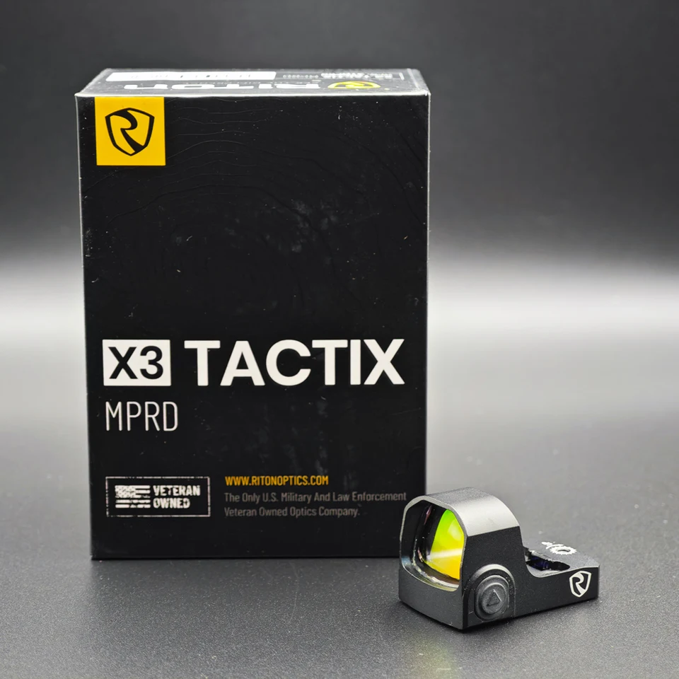 Riton Optics X3 Tactix MPRD Shield RMSC Footprint 3 moa Reflex