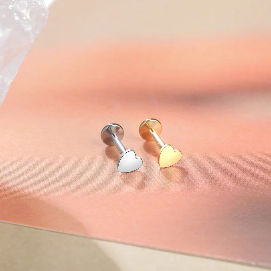 1 Stück G23 Titan Ohr Tragus Ohrstecker Innengewinde CZ Kristall Labret Ring Knorpel Helix Piercing Körperschmuck 16G – Detail 25