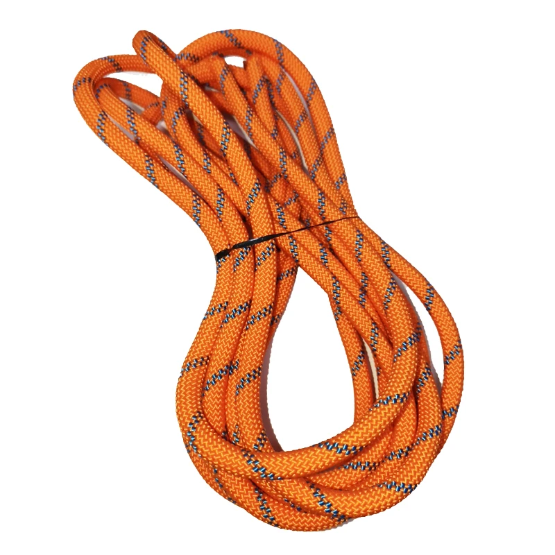 Cuerda de Paracord Azul Naranja de 10 mm de Diámetro, Longitud 5M/10M/20M, Cordón Sólido para Tiendas de Campaña, Camping al Aire Libre, Senderismo