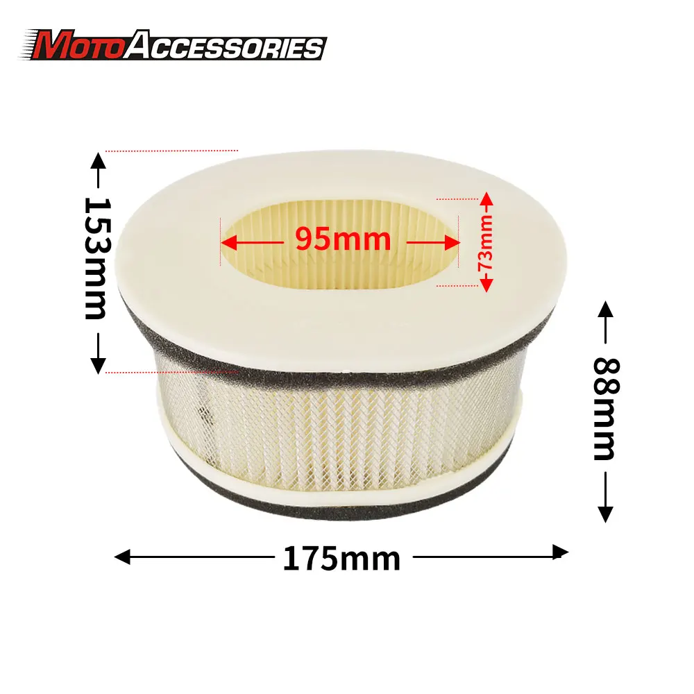 Motorcycle Air Filter For Yamaha FZS1000 Fazer 2001 2002 2003 2004 2005 Motorcycles Accessories Cleaner Intake Streetbike