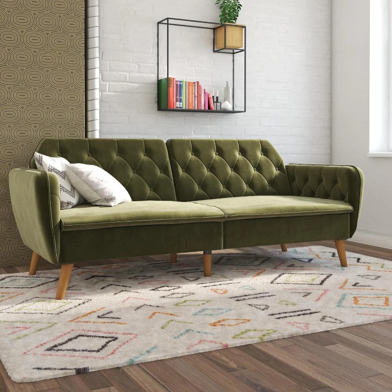 Folding sofa dual-purpose living room small apartment furniture back to split disassembly and assembly