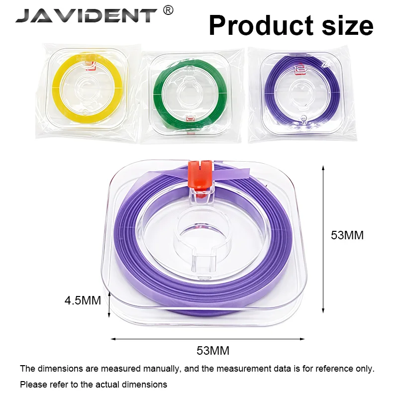 OEING  Dental Polishing Strip Roll Resin Teeth Grinding Sanding Shaping 3 Colors Dentistry Teeth Whitening Material