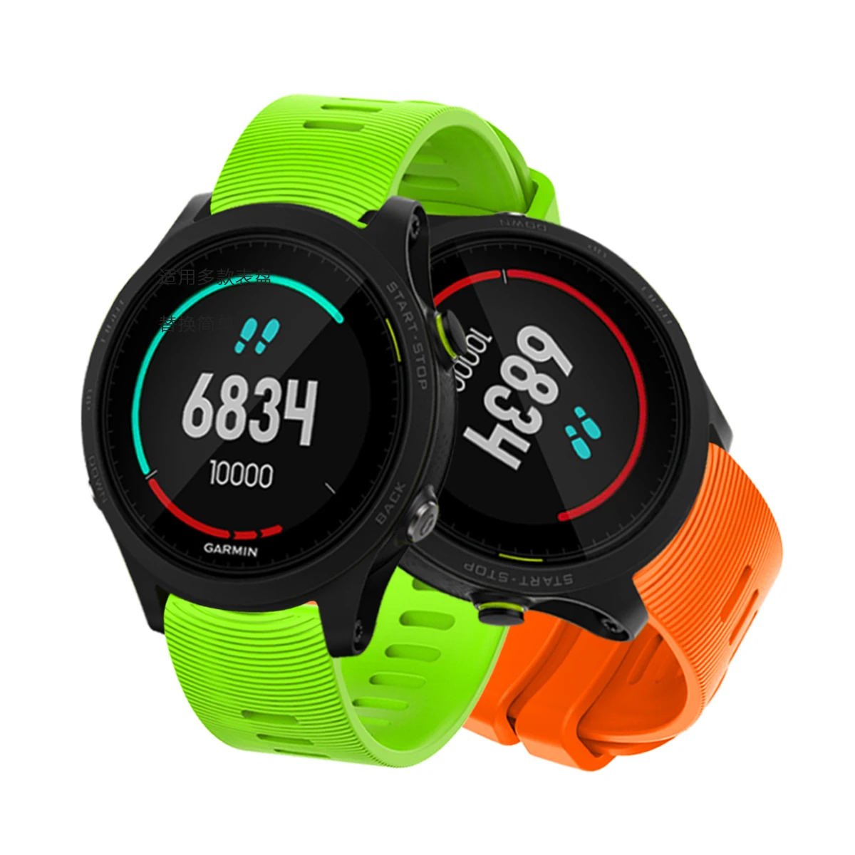 20mm Colorful Strap For Garmin Forerunner 245 245m 645 Music 158 55 Sport Silicone Smart Watchband For Vivoactive 3 5 Bracelet