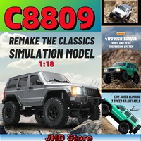 JHD for JJRC C8809 1/18 RC Car 2.4G Remote Control Crawler 4WD Electric Climbing Off-Road Model Car Toys