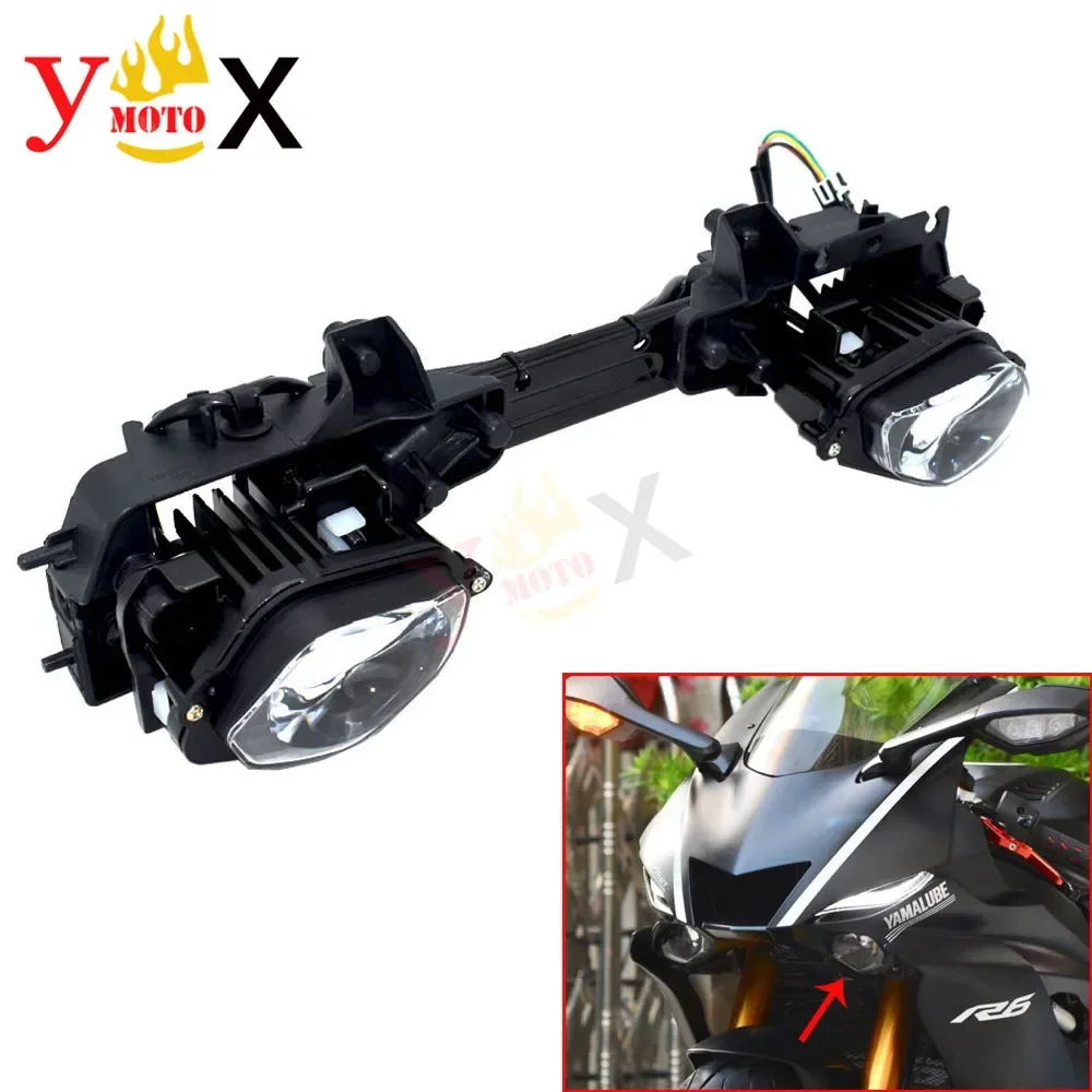 R6 17-21 Motorcycle LED Front Headlight Headlamp Head Light  Assembly For YAMAHA YZF-R6 2017-2021 2018 2019 2020