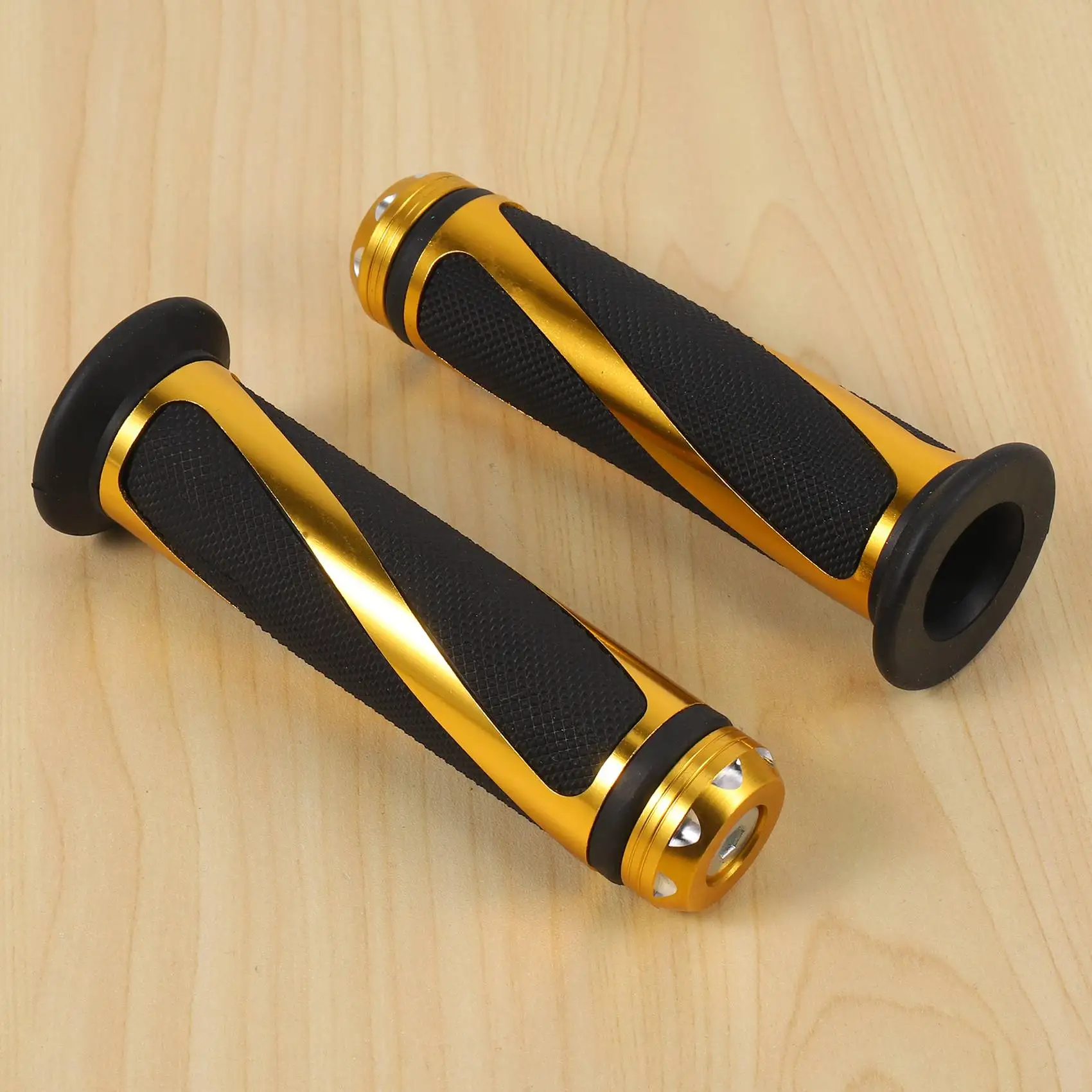 

Better-7/8Inch 22MM Universal Motorcycle Handle Handlebar Hand Bar Grip For Kawasaki Honda Yamaha Suzuki Benelli Ducati