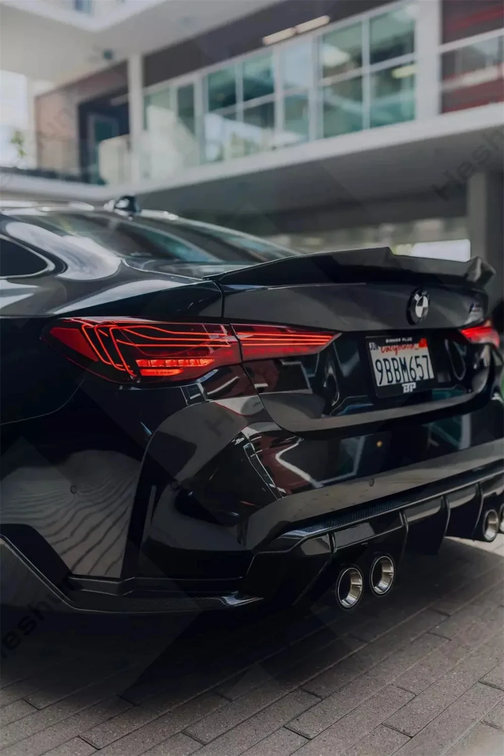 Full CSL LED Taillights For 2019-2024 BMW G82 G83 M4 G22/G23/G26 4 Series Taillamp Tail light Rear Lamps Dynamic DRL Brake Lamp