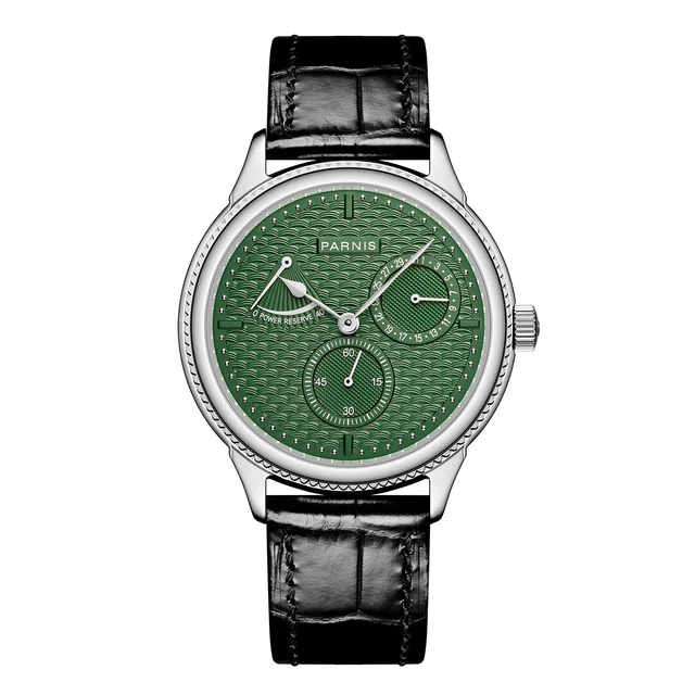 PARNIS Männer Automatische Uhr 42MM Top Luxus Marke Herren Uhren Mechanische Armbanduhr Militär 50M Wasserdicht Relogio