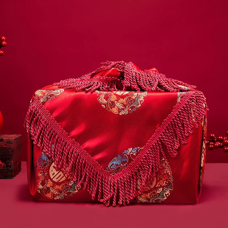 

Двухслойная свадебная упаковка, китайские товары для приданий.