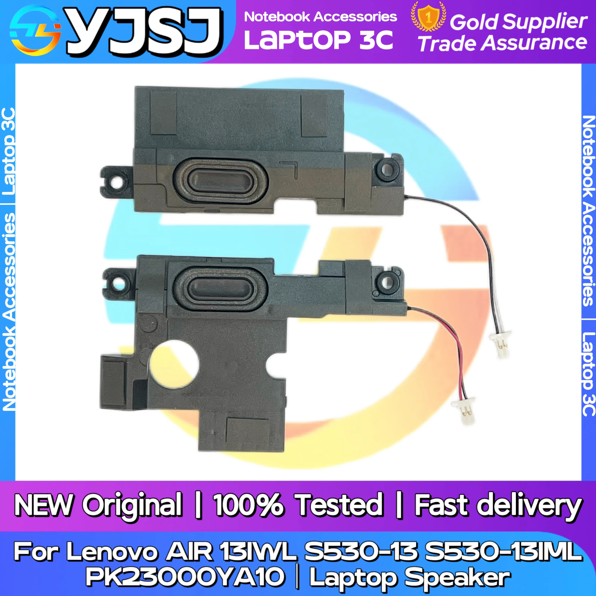

New Original Laptop Notebook Audio Speaker For Lenovo AIR 13IWL S530-13 S530-13IML PK23000YA10 built-in speaker horn audio