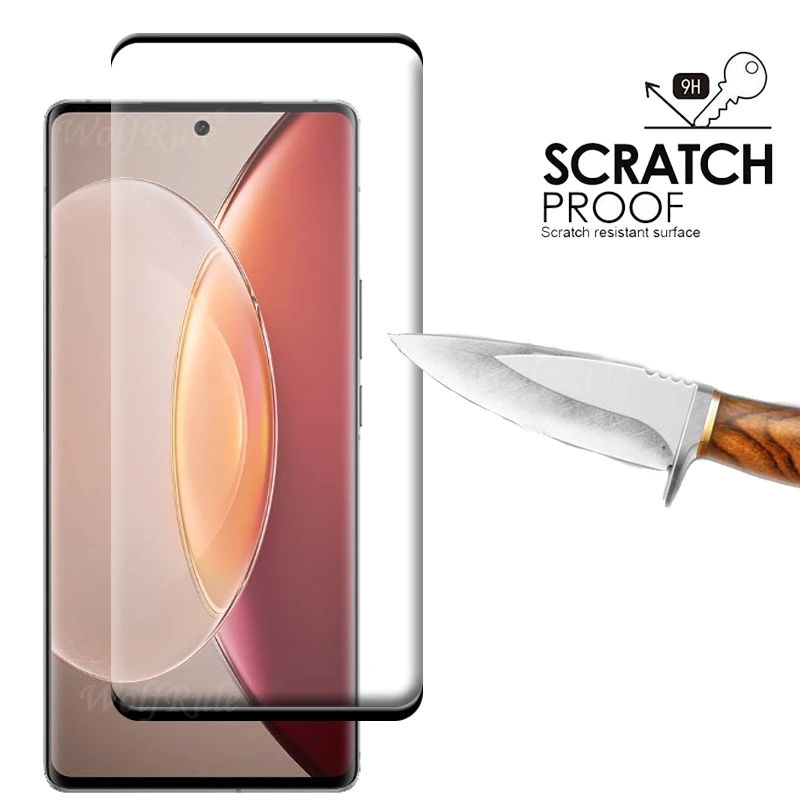 4in1 For Vivo X90 Pro Plus Glass For Vivo X90 Pro Plus Tempered Glass 9H Full Screen Protetor For Vivo X90 Pro Plus Lens Glass