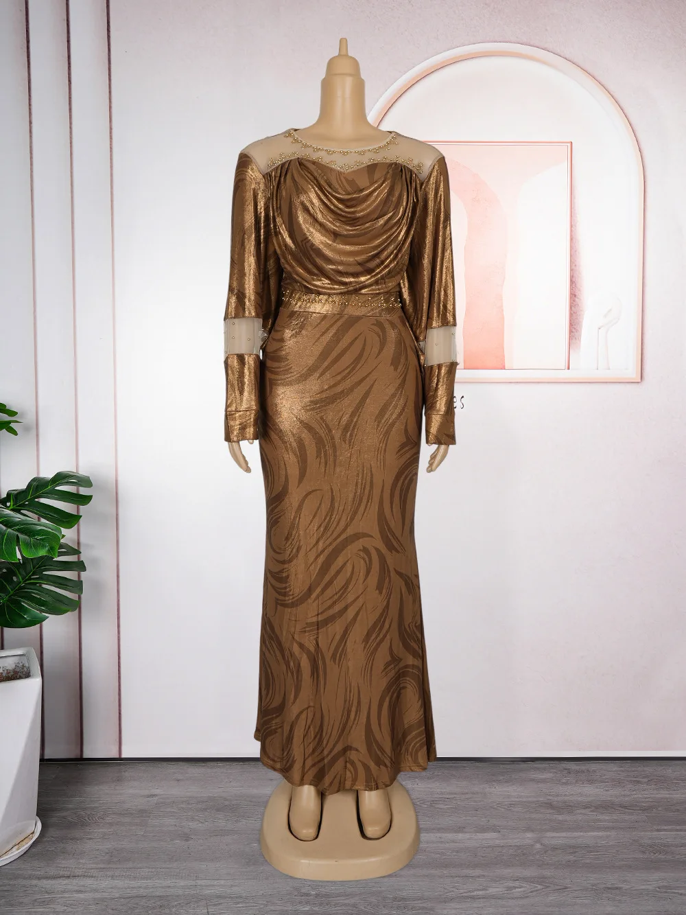 

Elegant Ladies Party Dresses African Clothes Luxury Diamonds Long Dress Office Ladies Overalls 2025 Summer Bodycon Maxi Robes
