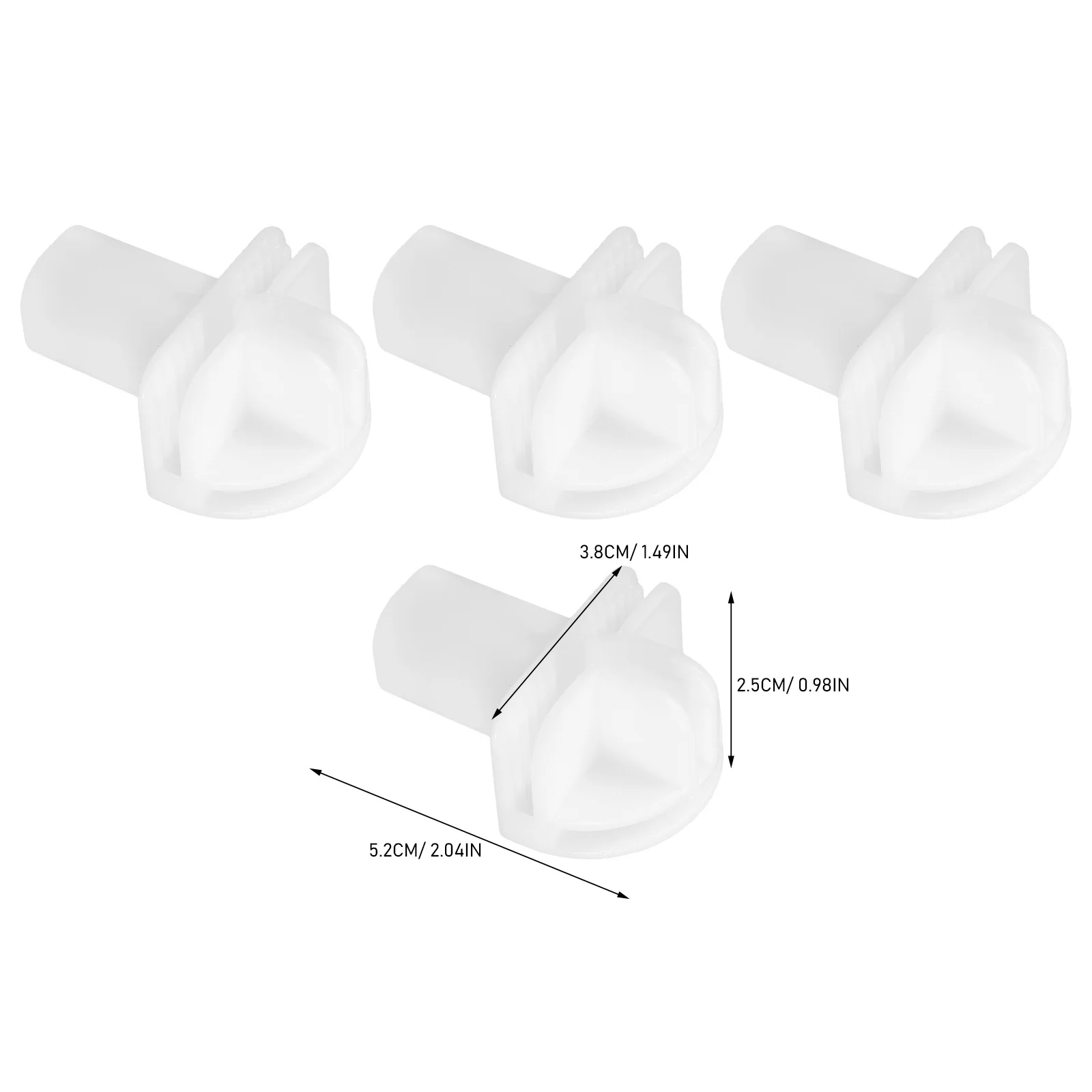 8 قطعة موصلات خزانة بلاستيكية سلك مكعب موصلات وحدات رفوف تجميع أبازيم لتنظيم التخزين للاستخدام بنفسك