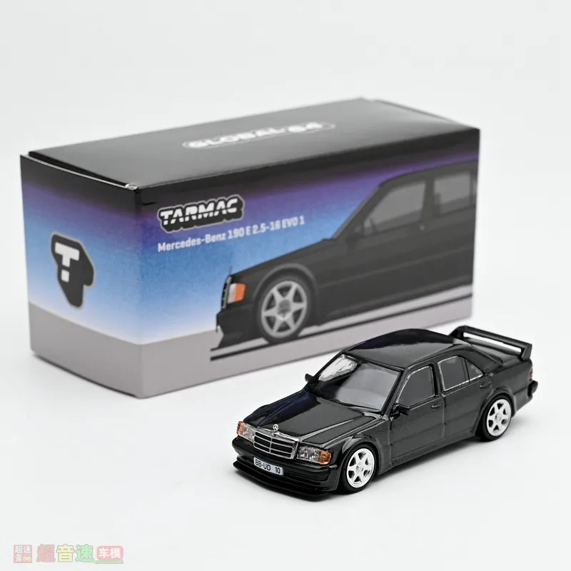 

TW 1:64 190E 2.5-16 EVO 1 die-cast simulation static alloy car model, boys' festival gift toy collection ornament.
