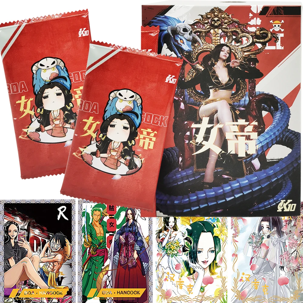 Female Emperor Goddess Story Collection Card for Kid Boa·Hancock Anime Extremely Beautiful Charming Character Portrait Card Gift