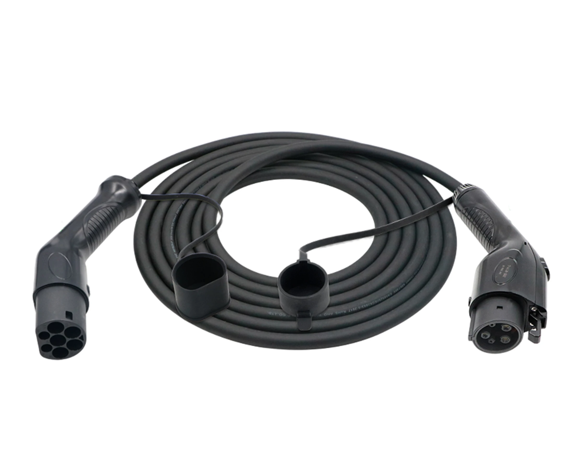 Manufacturers OEM Type 2 three phase 16aA 32A EV charger mode 3 charging ev cable With 5 Meters