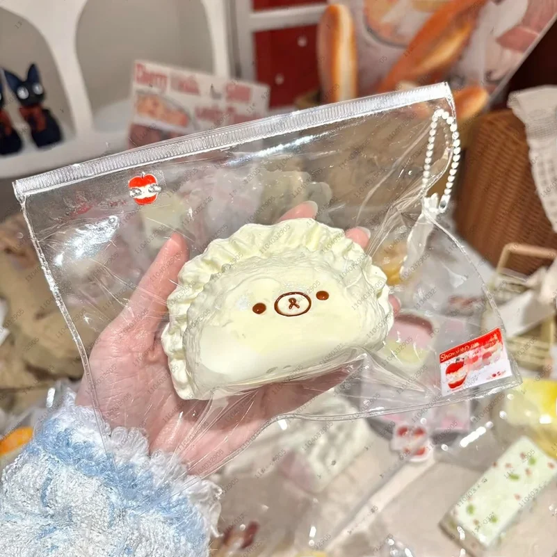 Dumpling Bear Taba Squishy Cute Dumplings Fidget Toys Dumpling kuma ASMR Sensory Anti Stress Relief Novelty Toys for Adults Gift