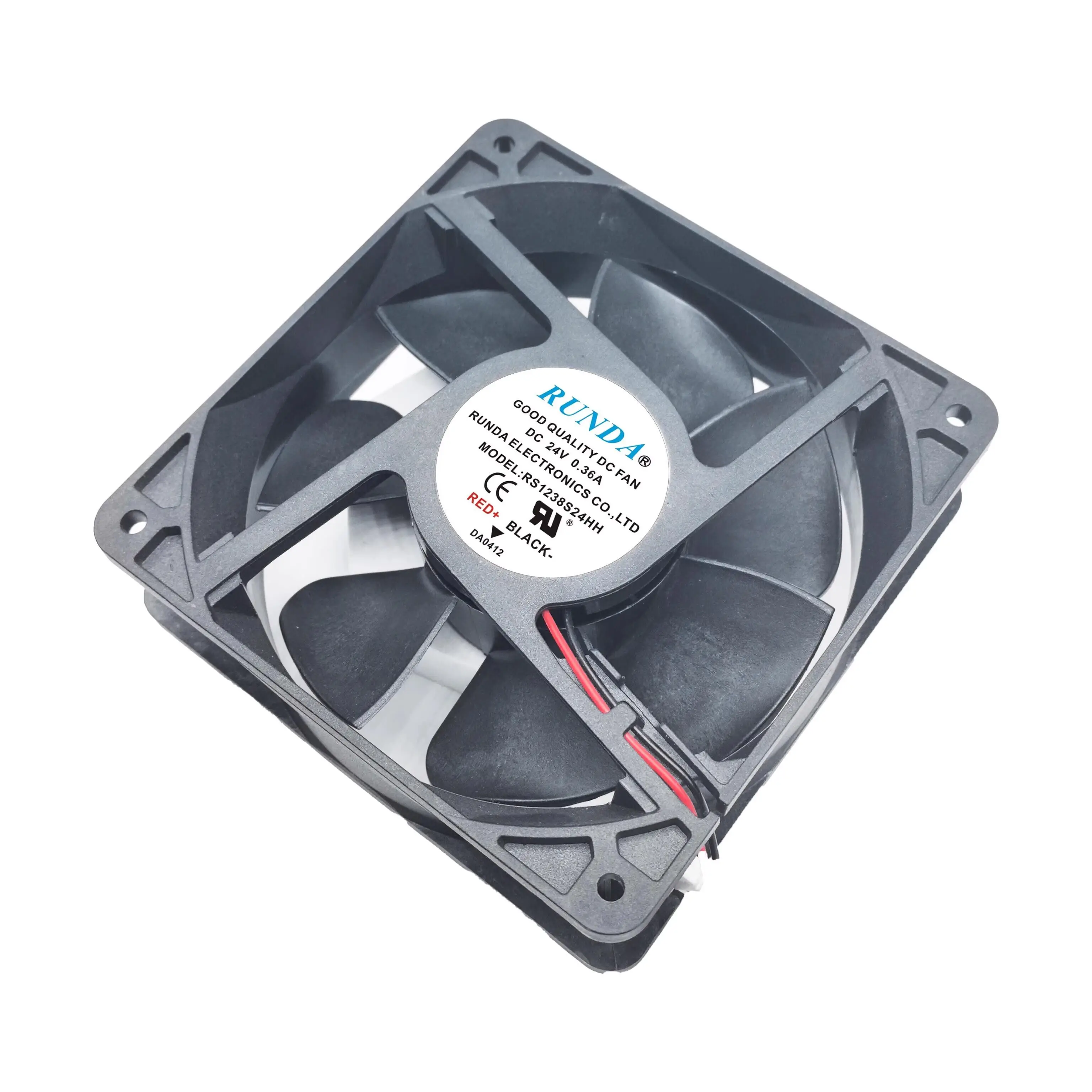 RUNDA 12038 냉각 선풍기, RS1238S24HH, 24V, 0.36A, 12cm, 신제품
