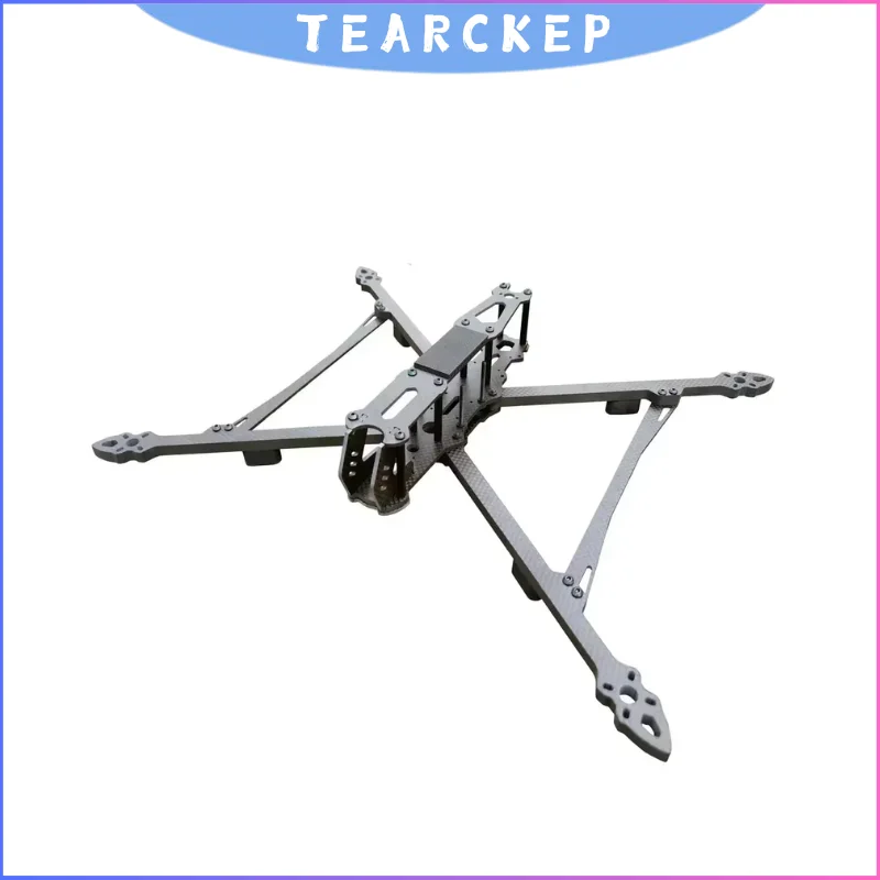 

TEARCKEP MAK4 MARK4 FPV Drone Комплект рамы из углеродного волокна, 8/9/10 дюймов 367 мм 387 мм 427 мм для гонок на большие расстояния RC DIY