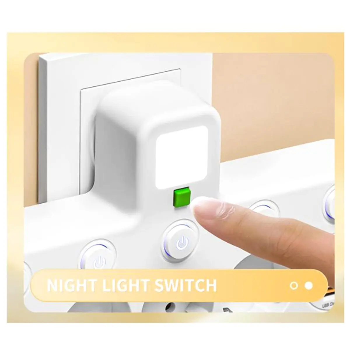 HDL EU Plug Outlet 3 Sockets Electrical Socket No Extension Cord with USB Type-C Ports Two Specifications