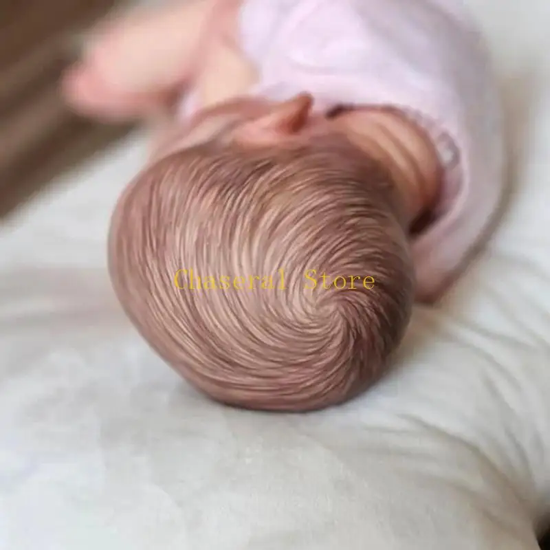 E7CE 19in จำลองตุ๊กตาเด็กทารกตุ๊กตาขยับแขนและขาเด็กมาพร้อมกับของเล่น