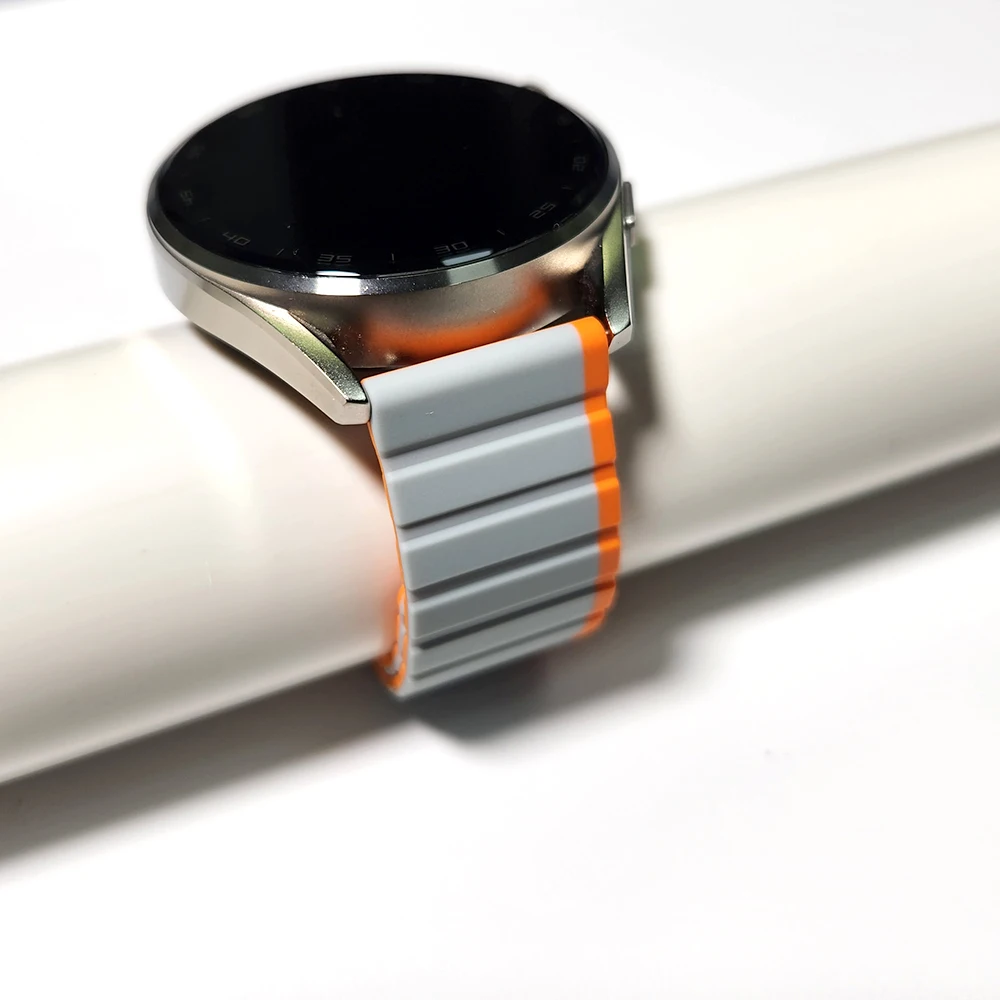 Magnetic Strap For Samsung Galaxy Watch 4 46mm 42mm/5 Pro 45mm Silicone Band For Galaxy Watch3/Active 2 44mm 40mm/S3 Bracelet